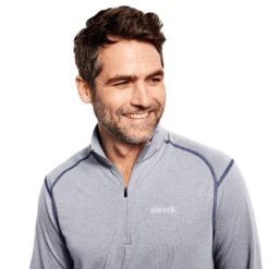 Orvis Drirelease Quarter-Zip Long-Sleeve Shirt - Men's -Fishing Gear Store 1036707 800 auto