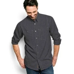 Orvis Tech Chambray Tall Work Shirt - Men's -Fishing Gear Store 1068192 800 auto