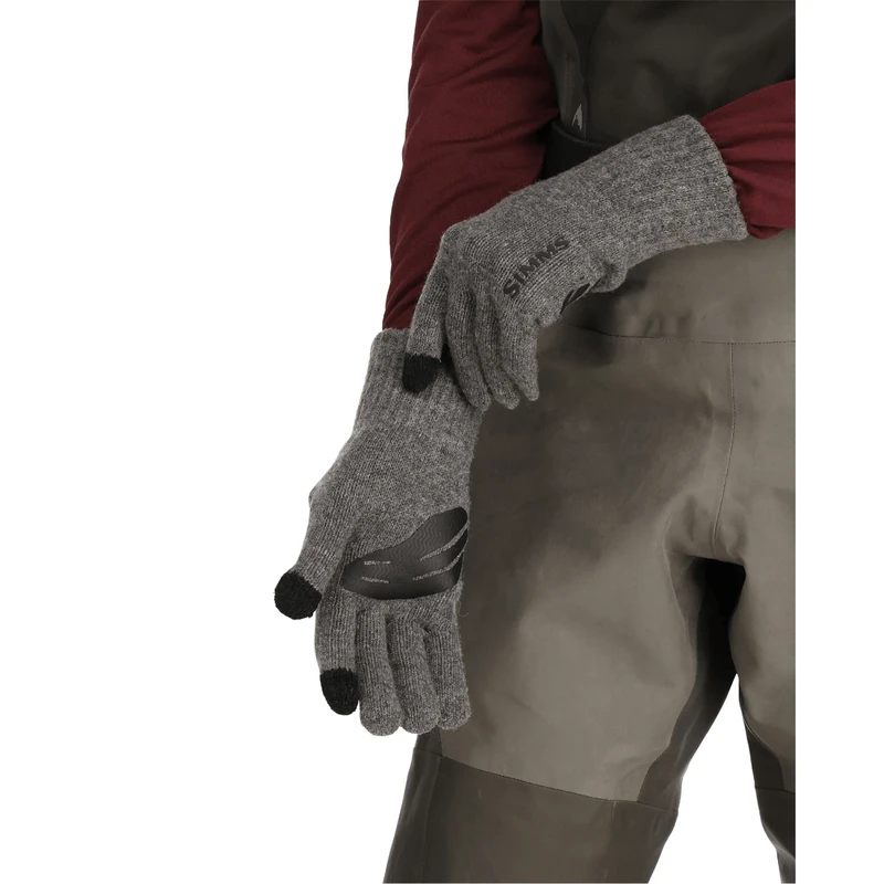 Simms Wool Full Finger Glove 4 Simms Wool Full Finger Glove - Image 4