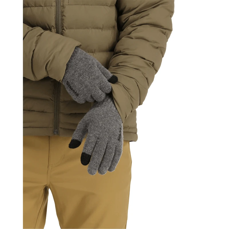 Simms Wool Full Finger Glove 2 Simms Wool Full Finger Glove - Image 2