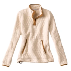 Orvis Outdoor Quilted Snap Sweatshirt - Women's