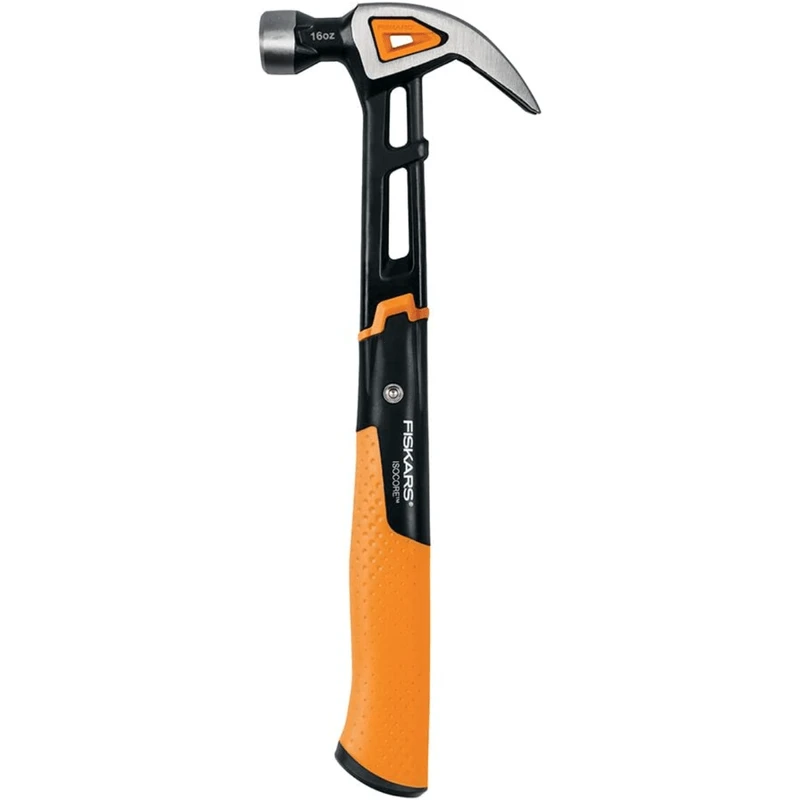 Fiskars Pro Isocore 16 Oz Curved Claw Finishing Hammer (13.5") 5 Fiskars Pro Isocore 16 Oz Curved Claw Finishing Hammer (13.5") - Image 5