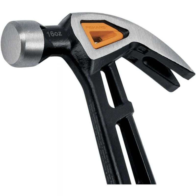 Fiskars Pro Isocore 16 Oz Curved Claw Finishing Hammer (13.5") 3 Fiskars Pro Isocore 16 Oz Curved Claw Finishing Hammer (13.5") - Image 3