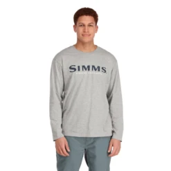 Simms Logo Long Sleeve Shirt - Men's