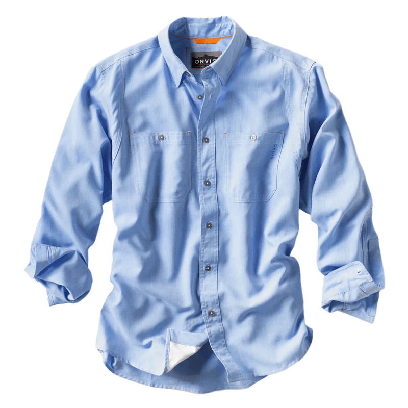 Orvis Tech Chambray Work Shirt - Men's 1 Orvis Tech Chambray Work Shirt - Men's
