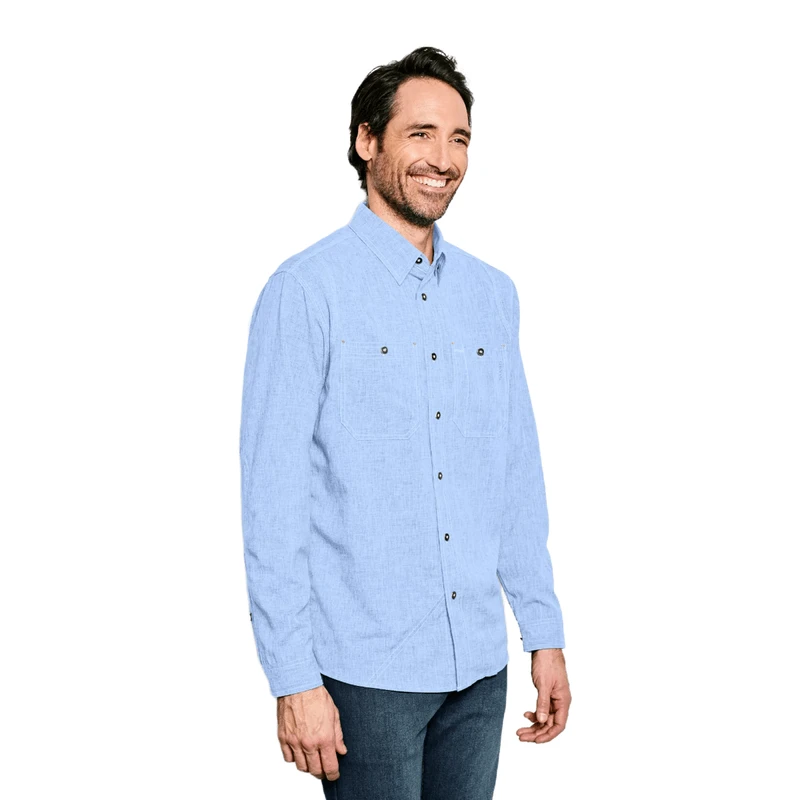 Orvis Tech Chambray Work Shirt - Men's 2 Orvis Tech Chambray Work Shirt - Men's - Image 2