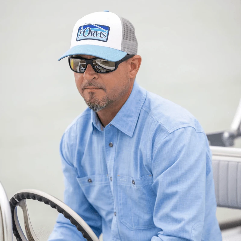 Orvis Tech Chambray Work Shirt - Men's 4 Orvis Tech Chambray Work Shirt - Men's - Image 4