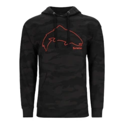 Simms Trout Outline Hoodie