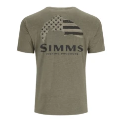 Simms Wooden Flag Trout T-Shirt - Men's